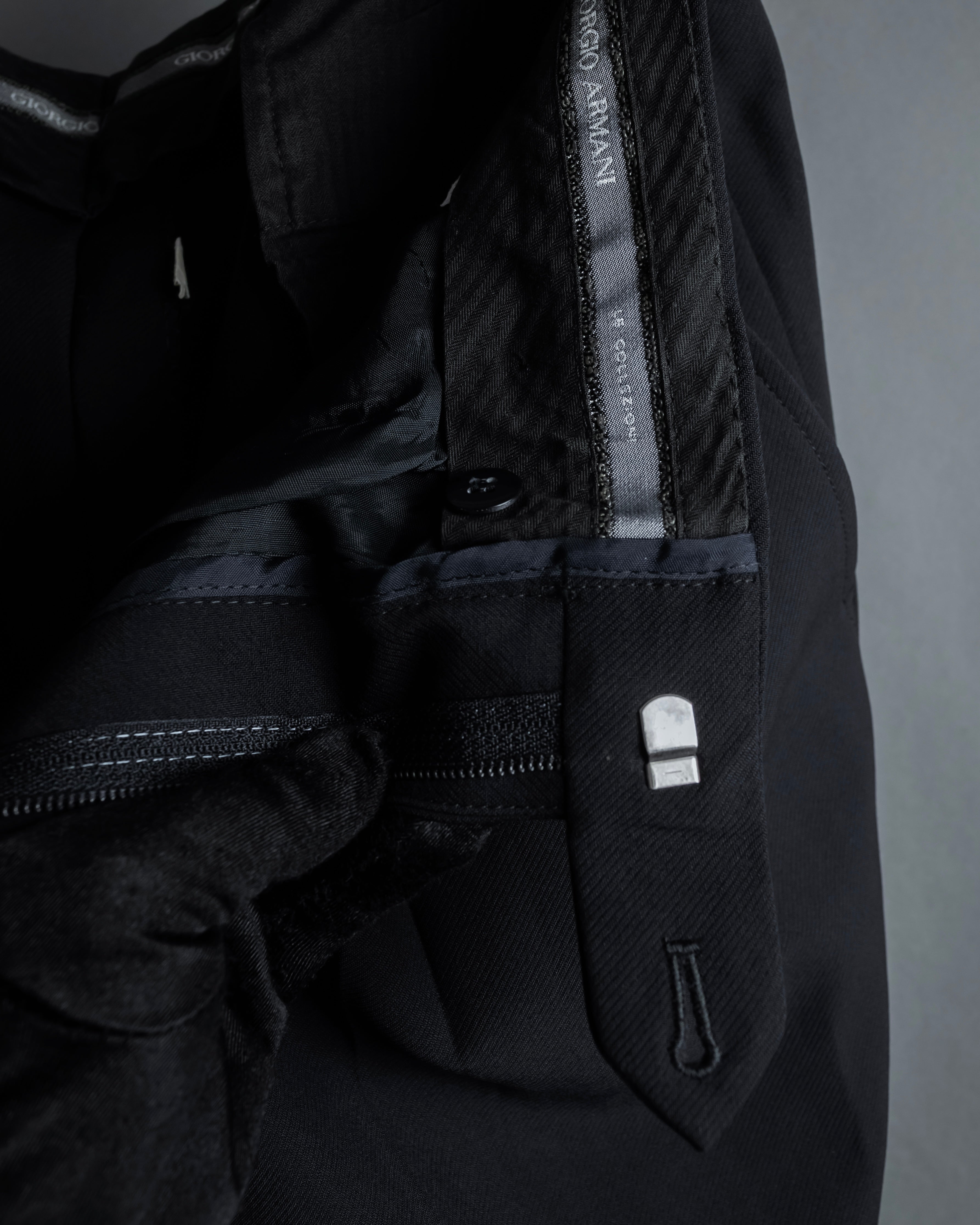 "GIORGIO ARMANI" Double-breasted classic tailoring set up