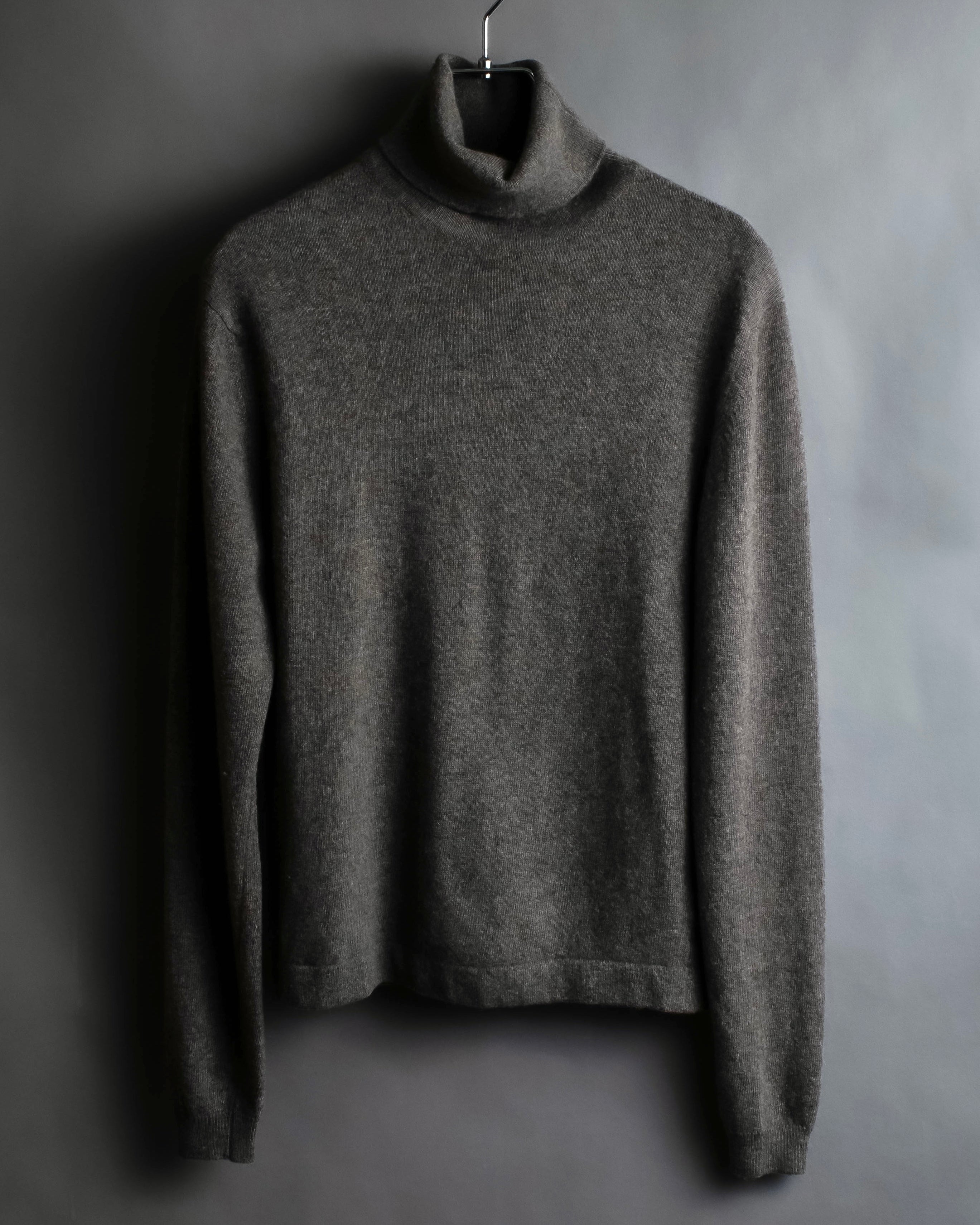 "HERMES" Margiela period cashmere high neck knit pullover