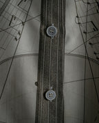 -SPECIAL- "HERMES" 00's Jean-Paul Gaultier Era Silk Twill Shirt "La Musique des Sphères