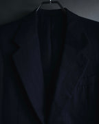 "BALENCIAGA" Tailored Two-Piece Suit Set with Subtle Pinstripes