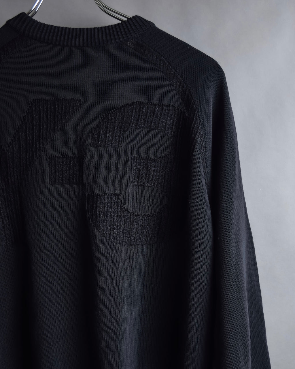 "Y-3" Logo engraved knit pullover