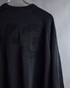 "Y-3" Logo engraved knit pullover