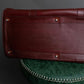 "Cartier" 2C logo engraved bordeaux color boston bag