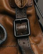 "Chloé" 2000's two-tone leather structured tote bag