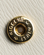 "VALENTINO" Brown & beige combination leather bi-fold wallet