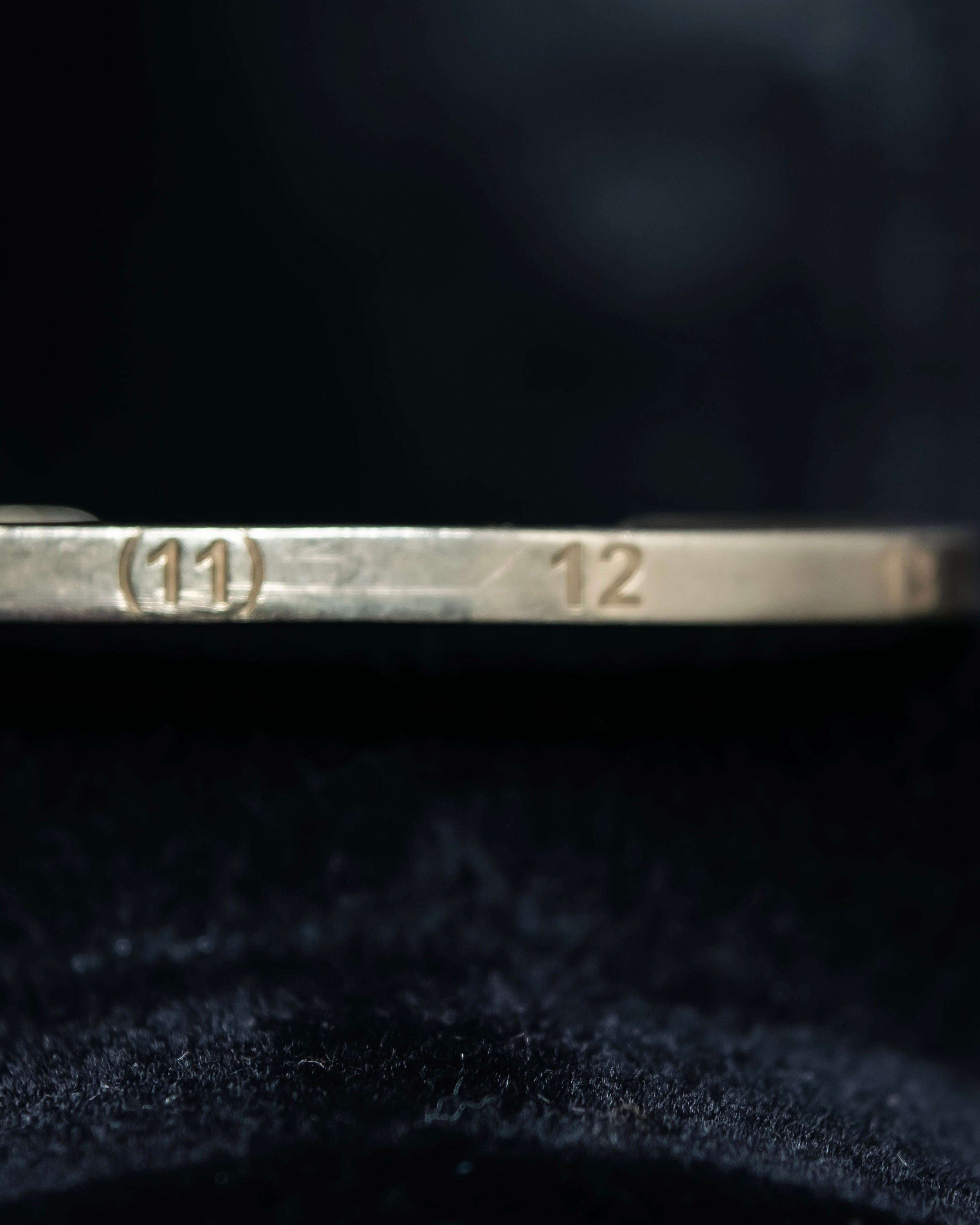 “Maison Margiela” Silver 925 number engraved bangle