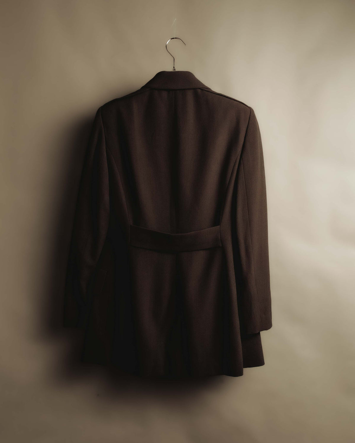 "GUCCI" 90's Classically tailored double-breasted coat
