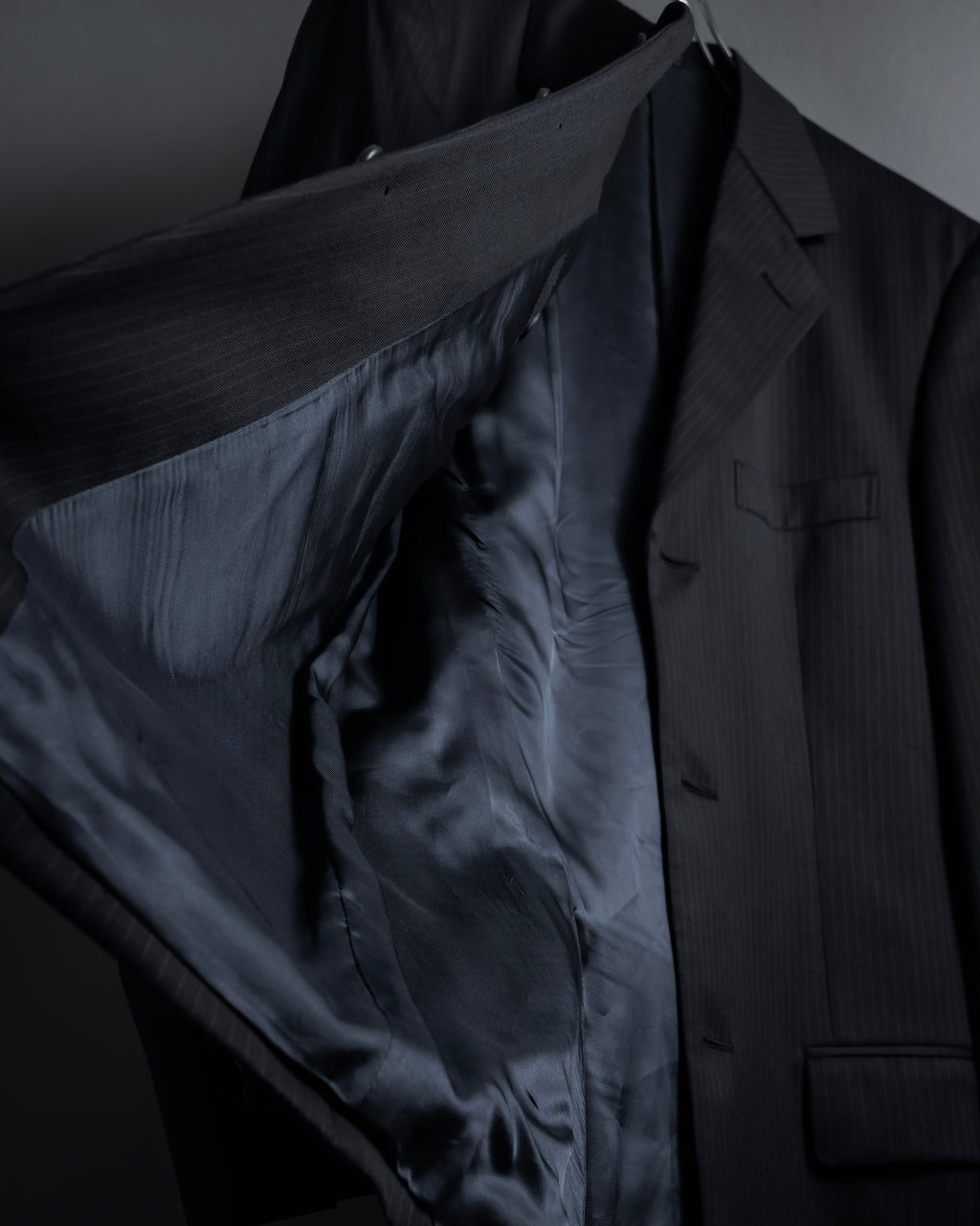 "GUCCI" 90's Elegant suiting pinstripe set up