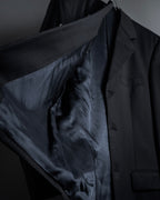 "GUCCI" 90's Elegant suiting pinstripe set up