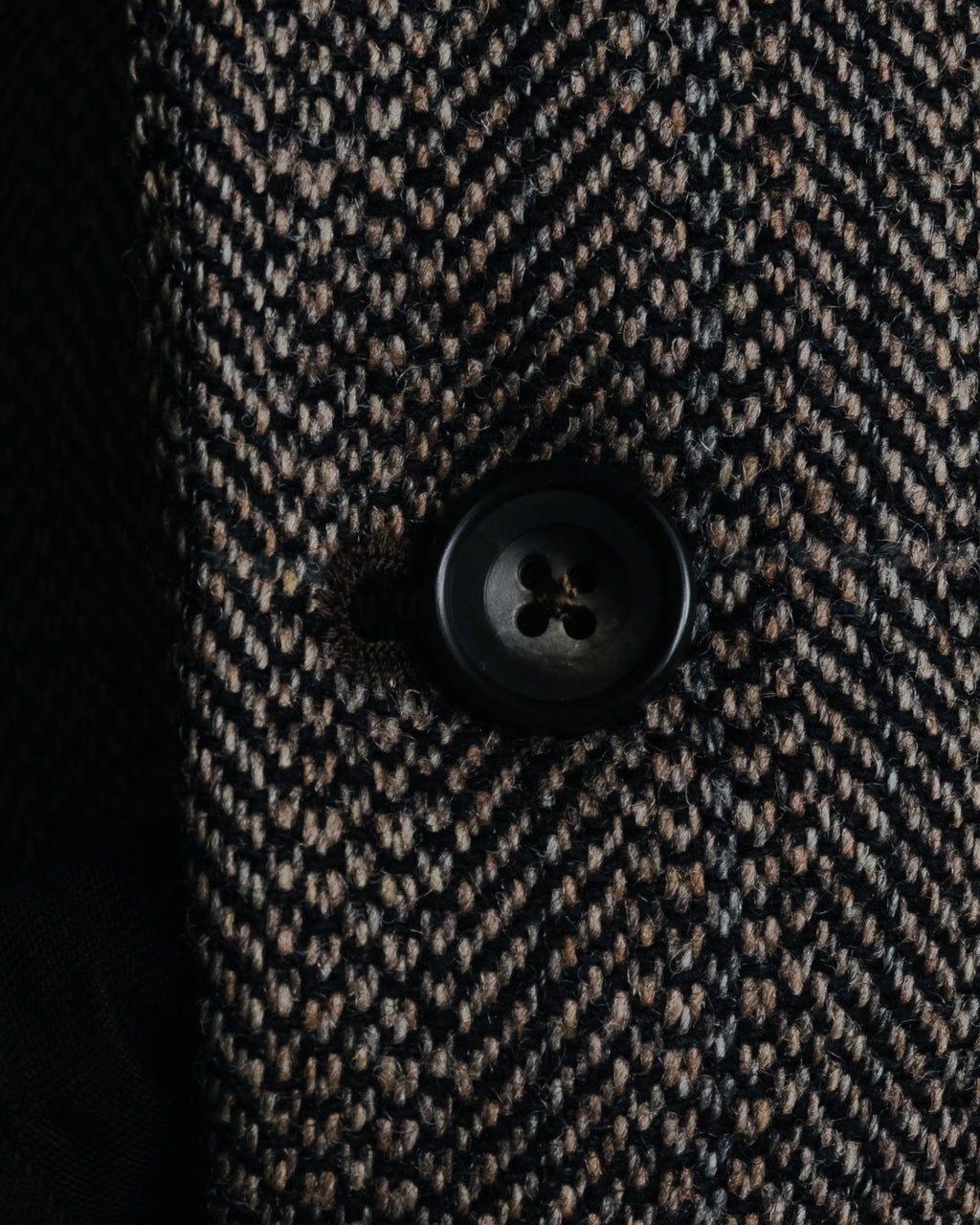 "Burberrys" 90’s Herringbone tweed wool suit set