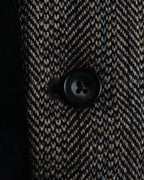 "Burberrys" 90’s Herringbone tweed wool suit set