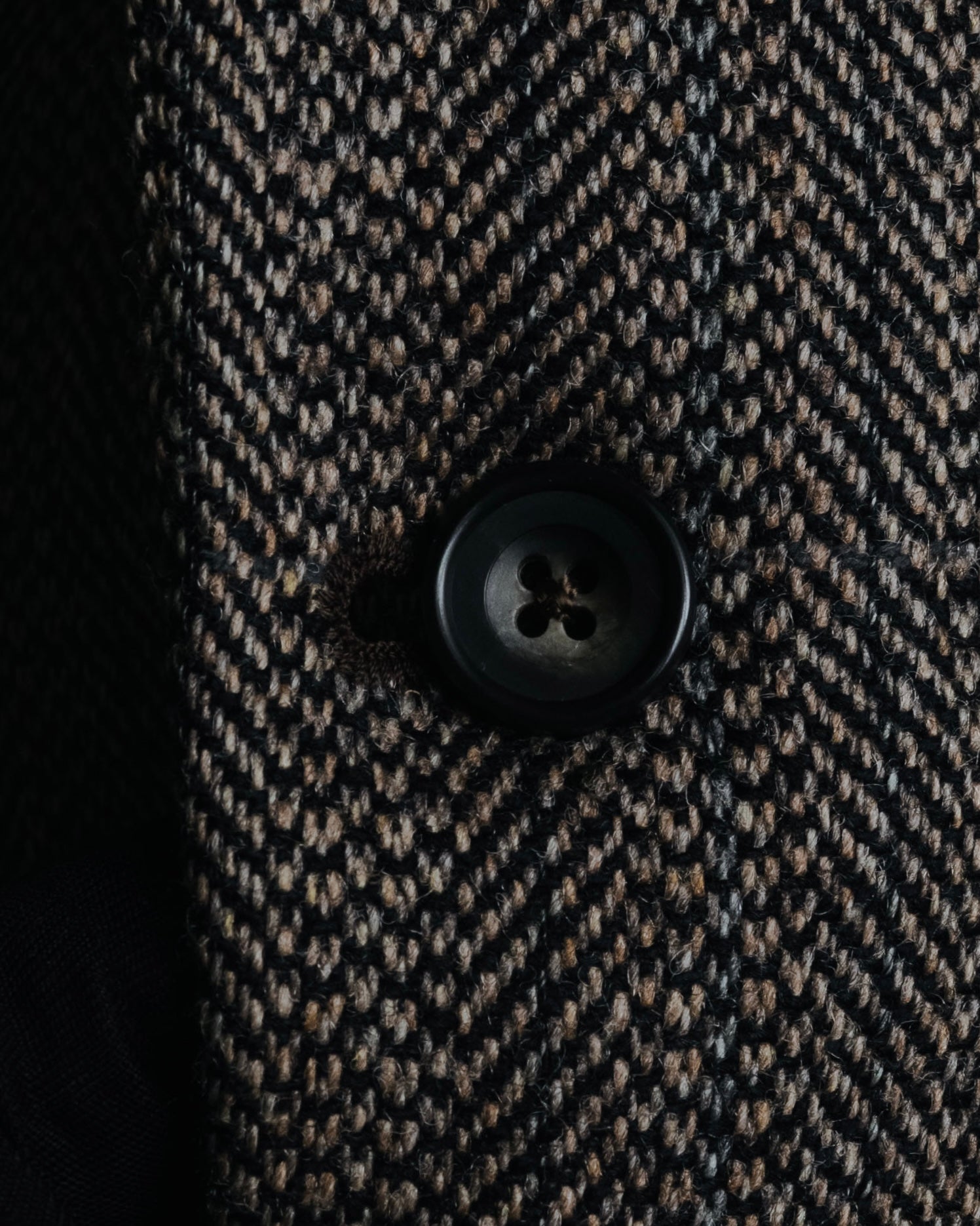 "Burberrys" 90’s Herringbone tweed wool suit set