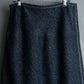 "tricot COMME desGARCONS" Flared silhouette wool cropped skirt