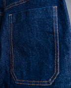 "BOTTEGA VENETA" Wide straight silhouette fisherman denim pants