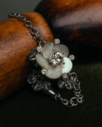"Christian Dior" 00's Floral charm bracelet
