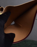 "Cartier" Curved handle design leather wallet bag