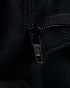 "YVES SAINT LAURENT" 00's shadow stripe pattern beautiful tailoring set up