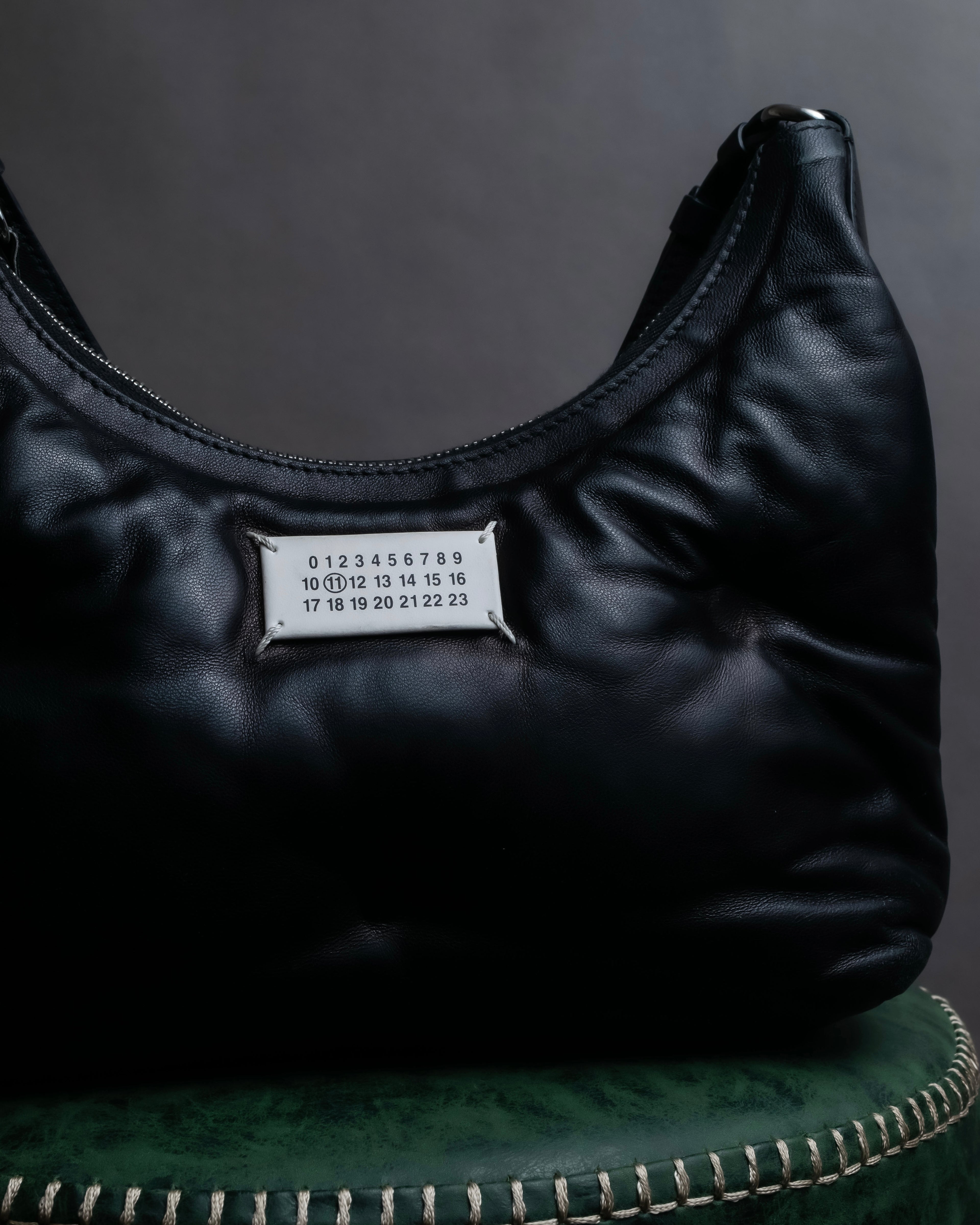 "MAISON MARGIELA" Glam Slam black one shoulder bag