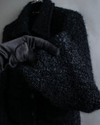 "GUCCI" Compact pattern bouclé wool jacket