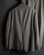 "GUCCI" 21SS Label attached single 2B tailored jacket setup