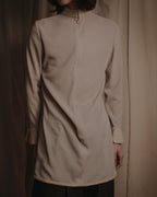 "Christian Dior" 90’s sculptural mesh-knit tunic