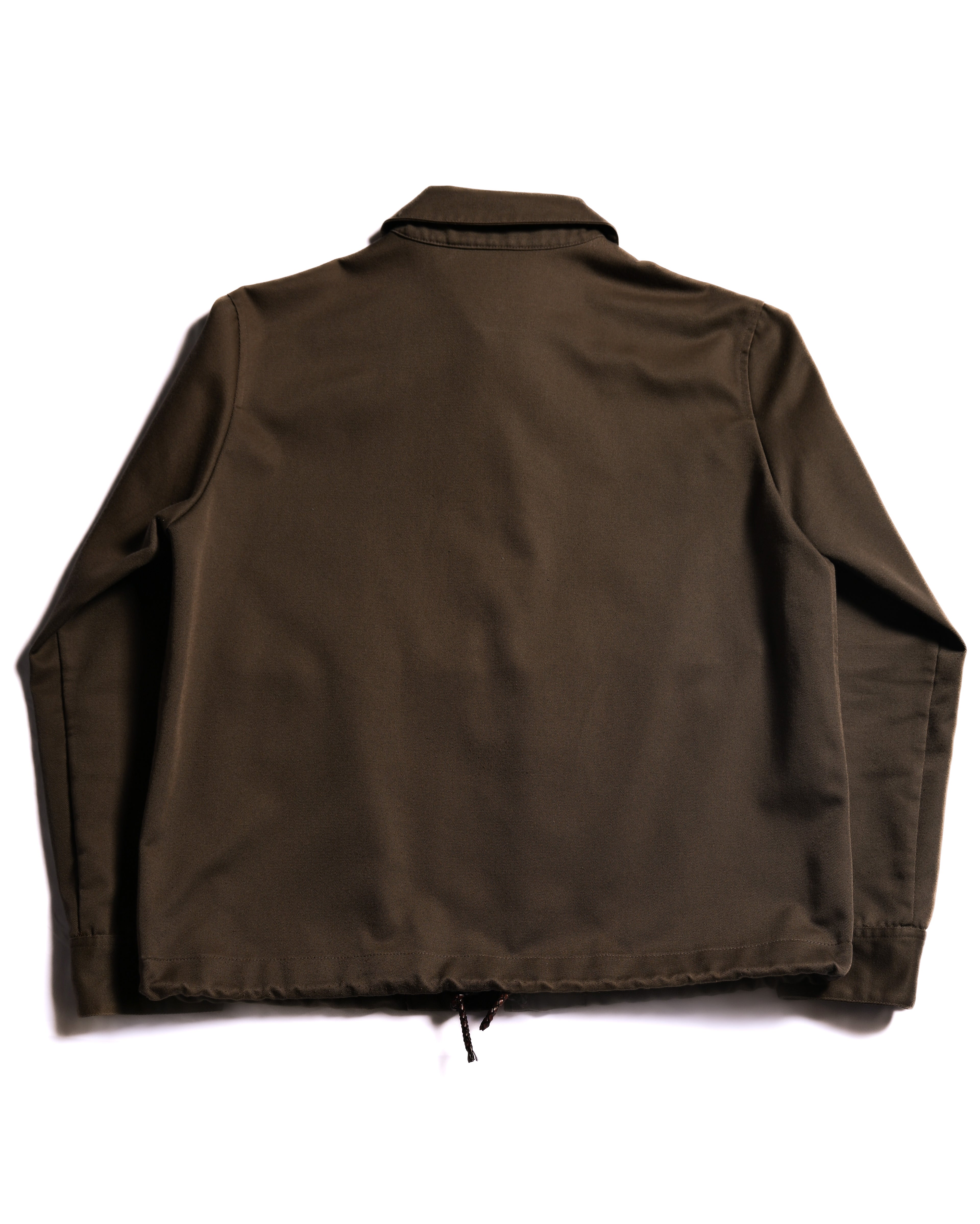 VINTAGE/ Short Length Cotton Jacket Brown