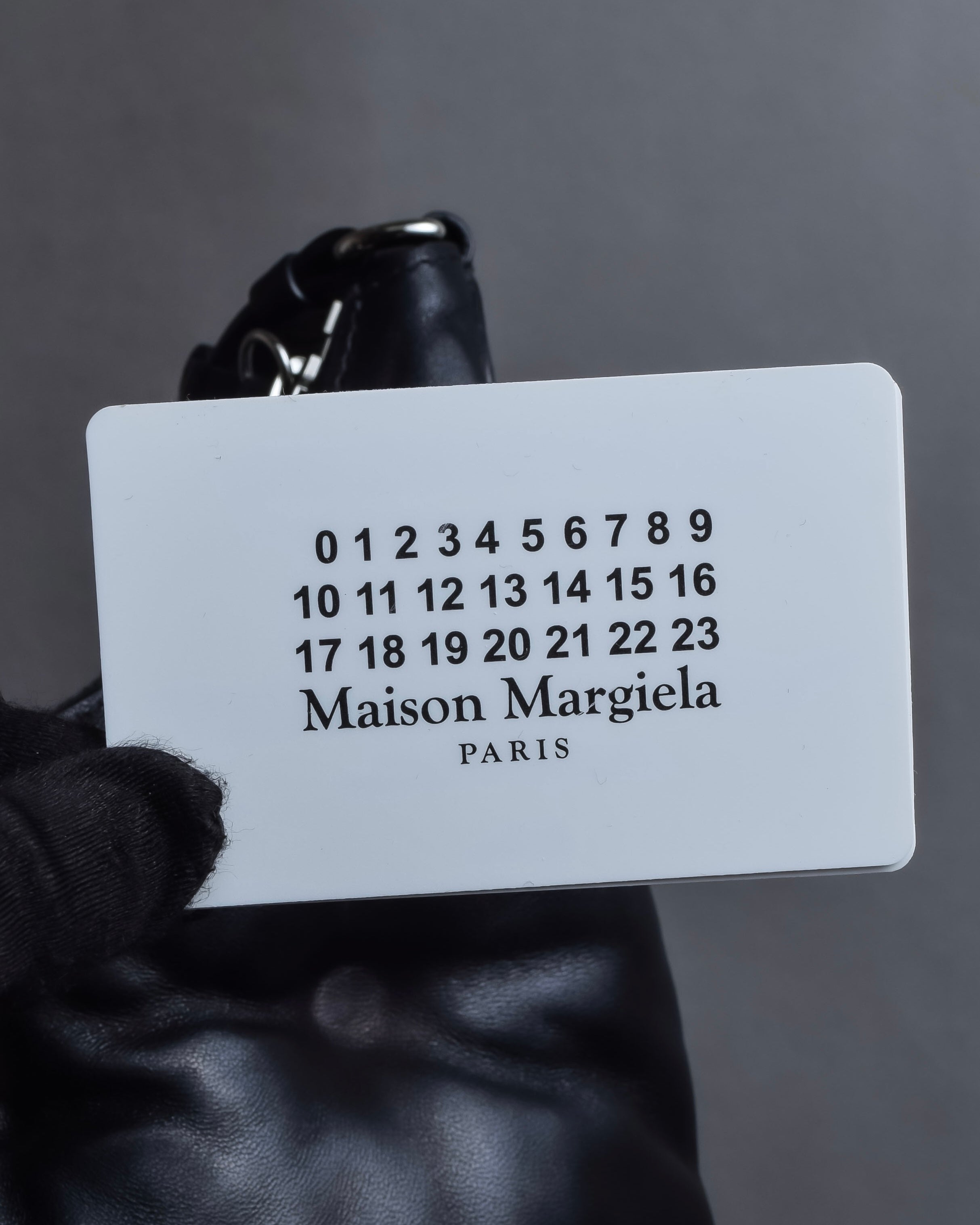 "MAISON MARGIELA" Glam Slam black one shoulder bag