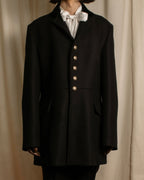 -SPECIAL- "GUCCI" 13'year-14'year Horse riding outfit motif velvet collar jacket