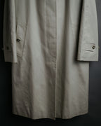 “BURBERRY BLUE LABEL” 2000’s Minimal balmacaan coat