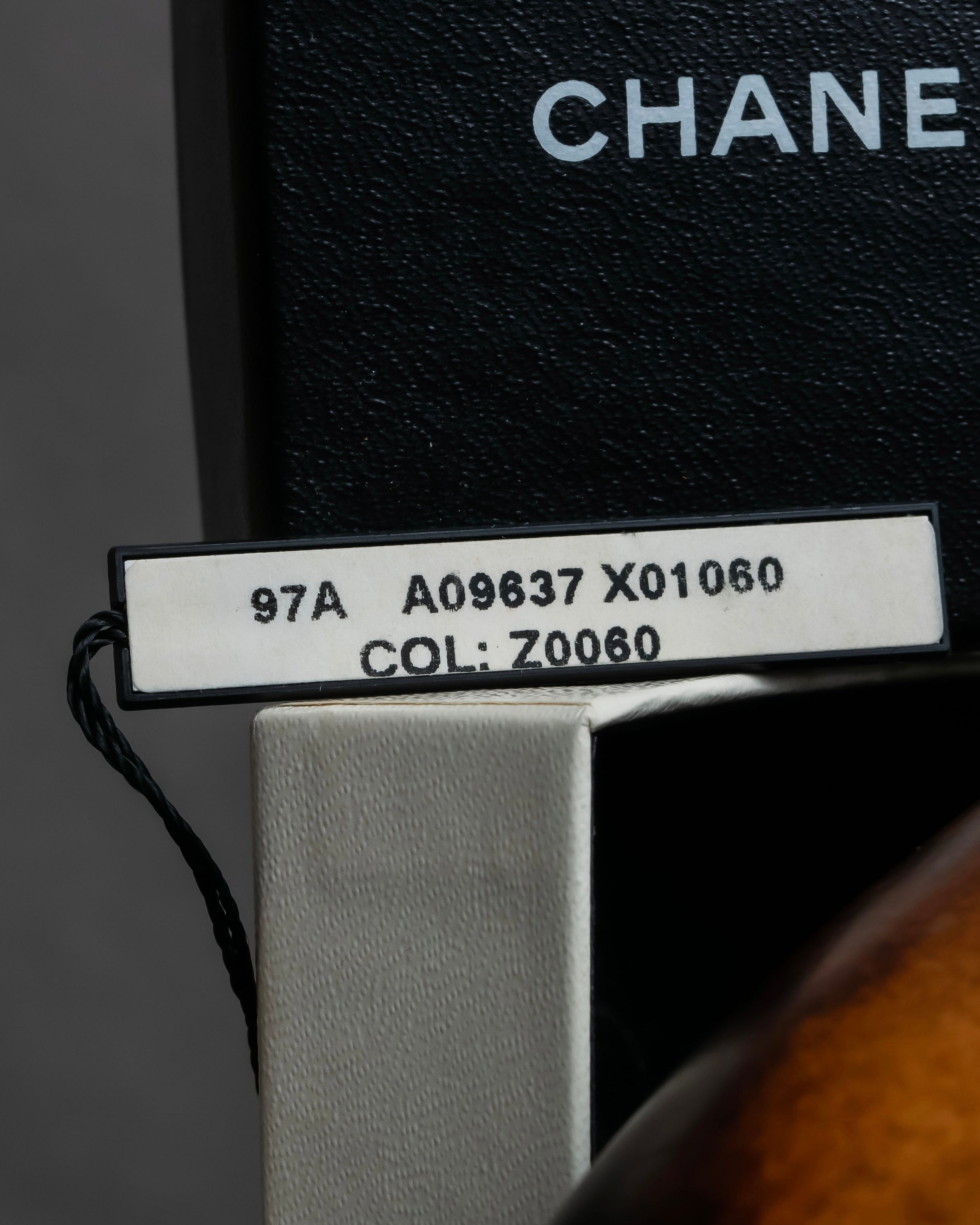 "CHANEL" 97AW Karl Lagerfeld double C logo rhinestone design ring