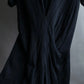 “JUNYA WATANABE” narrow waist  lame designed hem long dress