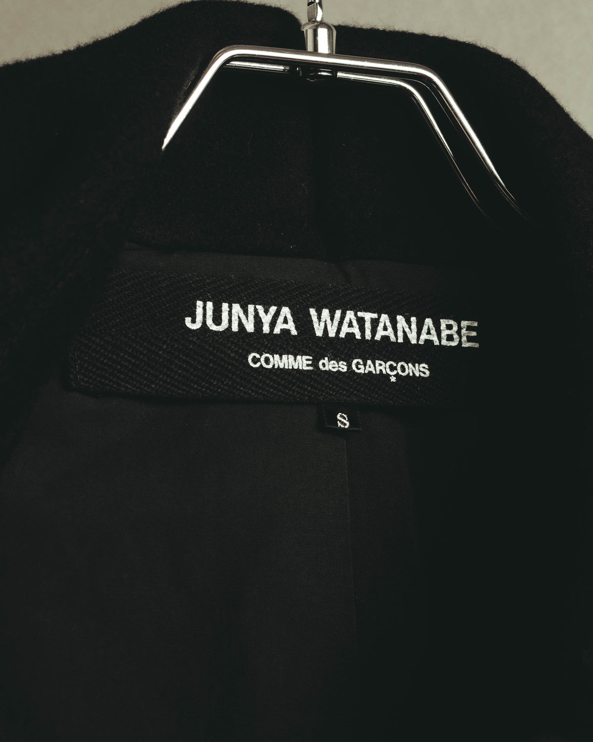 –SPECIAL– “JUNYA WATANABE” 06AW Sculptural twisted-collar wool long coat