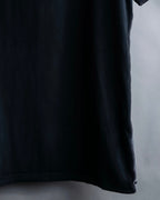 "DOLCE & GABBANA" Black and grey bicolor short sleeve T-shirt