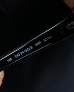 "GUCCI" Logo engraved oval sunglasses