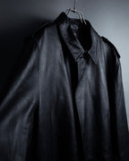 "DURBAN" Double zipper sheepskin leather coat