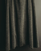 “Y’s” 09SS  Textured jersey drawstring long skirt