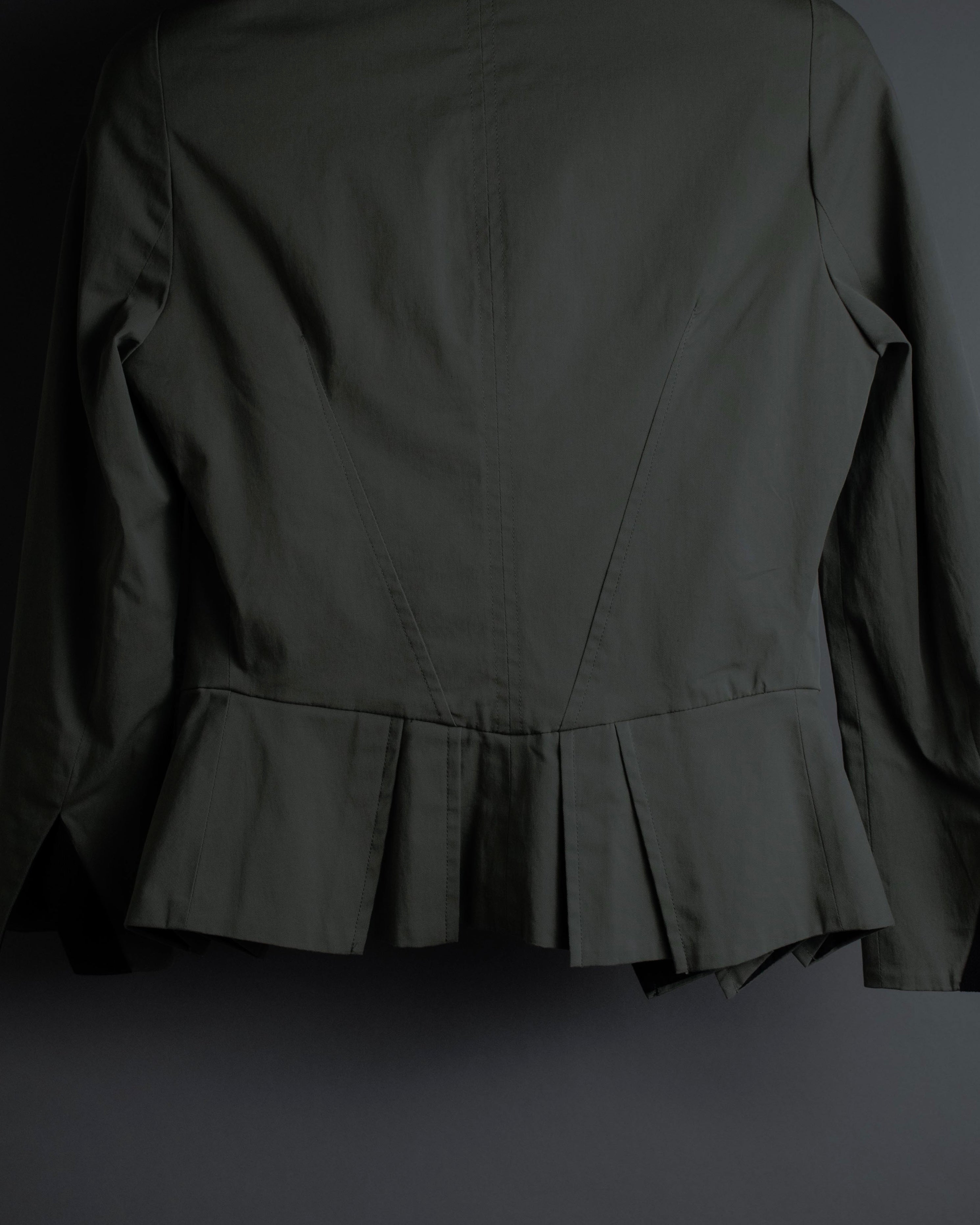 "MCQ Alexander McQueen" Lace-up panel design shaped jacket