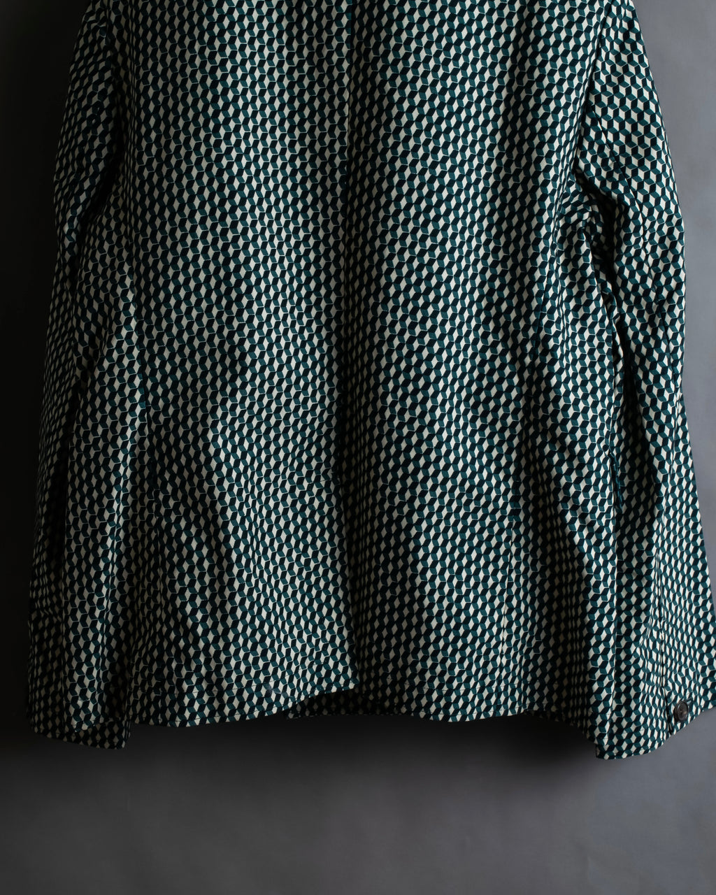 "MARNI" Geometric pattern double-breasted tailored jacket