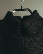 “CHANEL” 04AW textured tweed short sleeve jacket