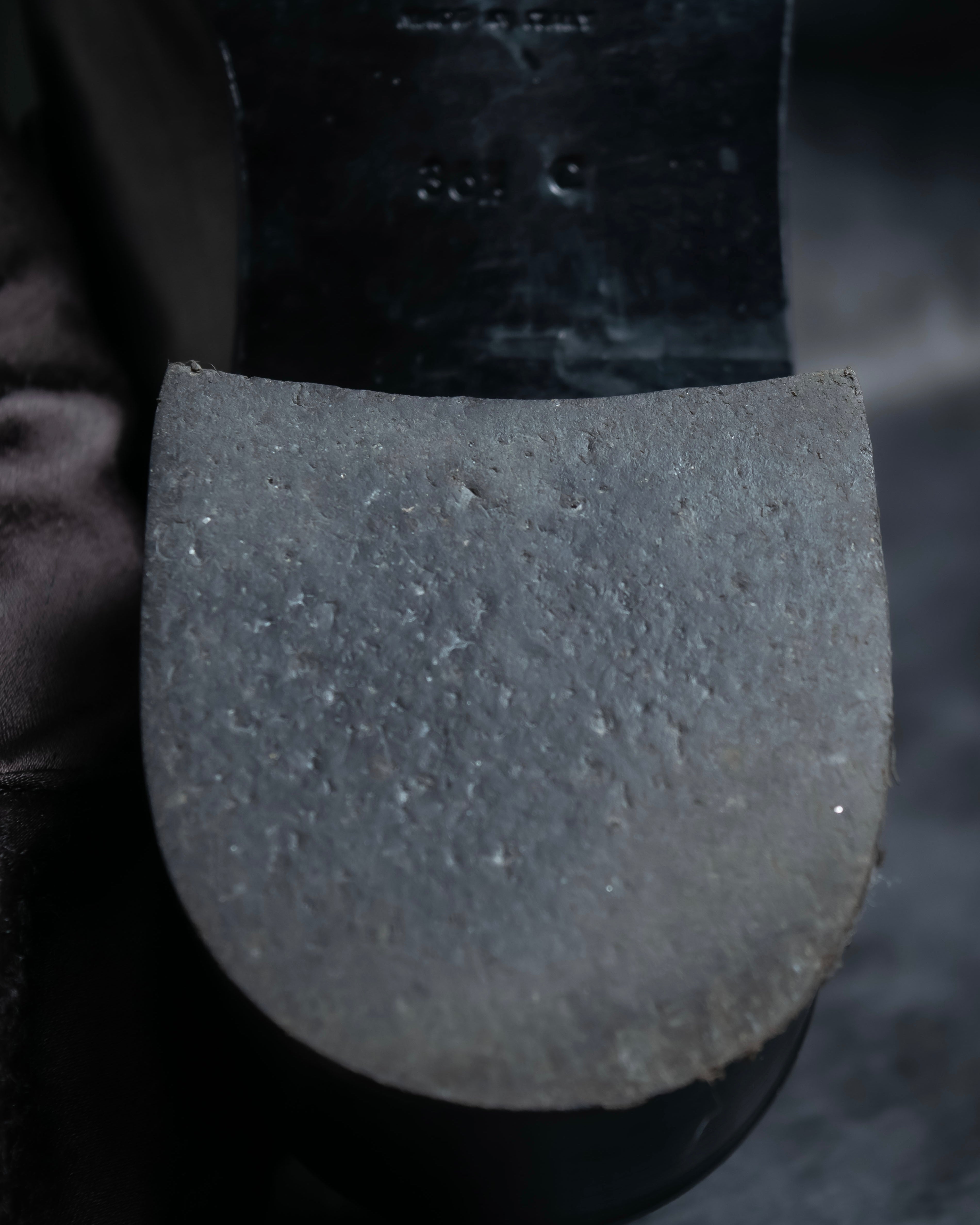 "GUCCI" Horsebit motif square toe heeled loafers