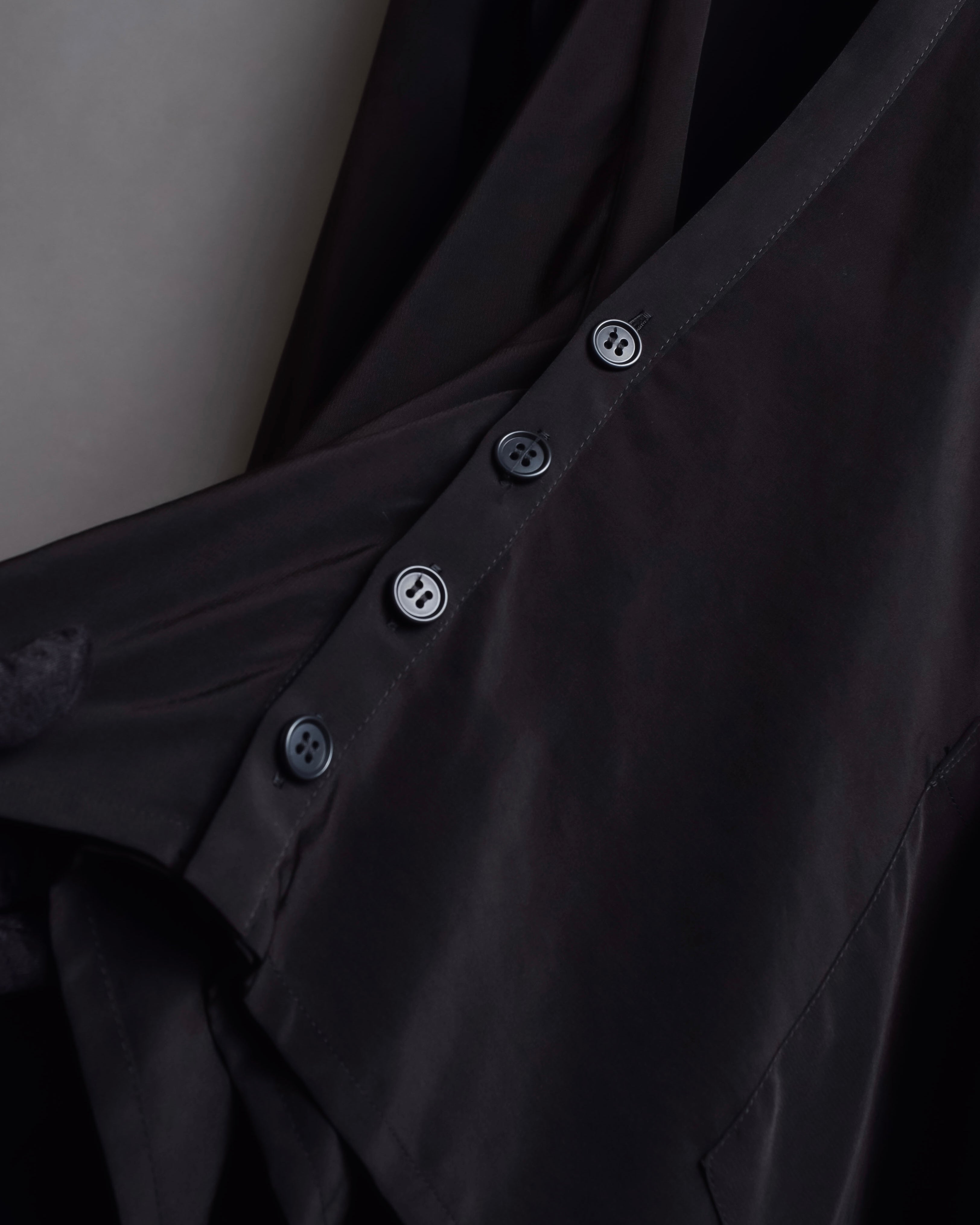 "LIMI feu" Draped asymmetric layered rayon dress