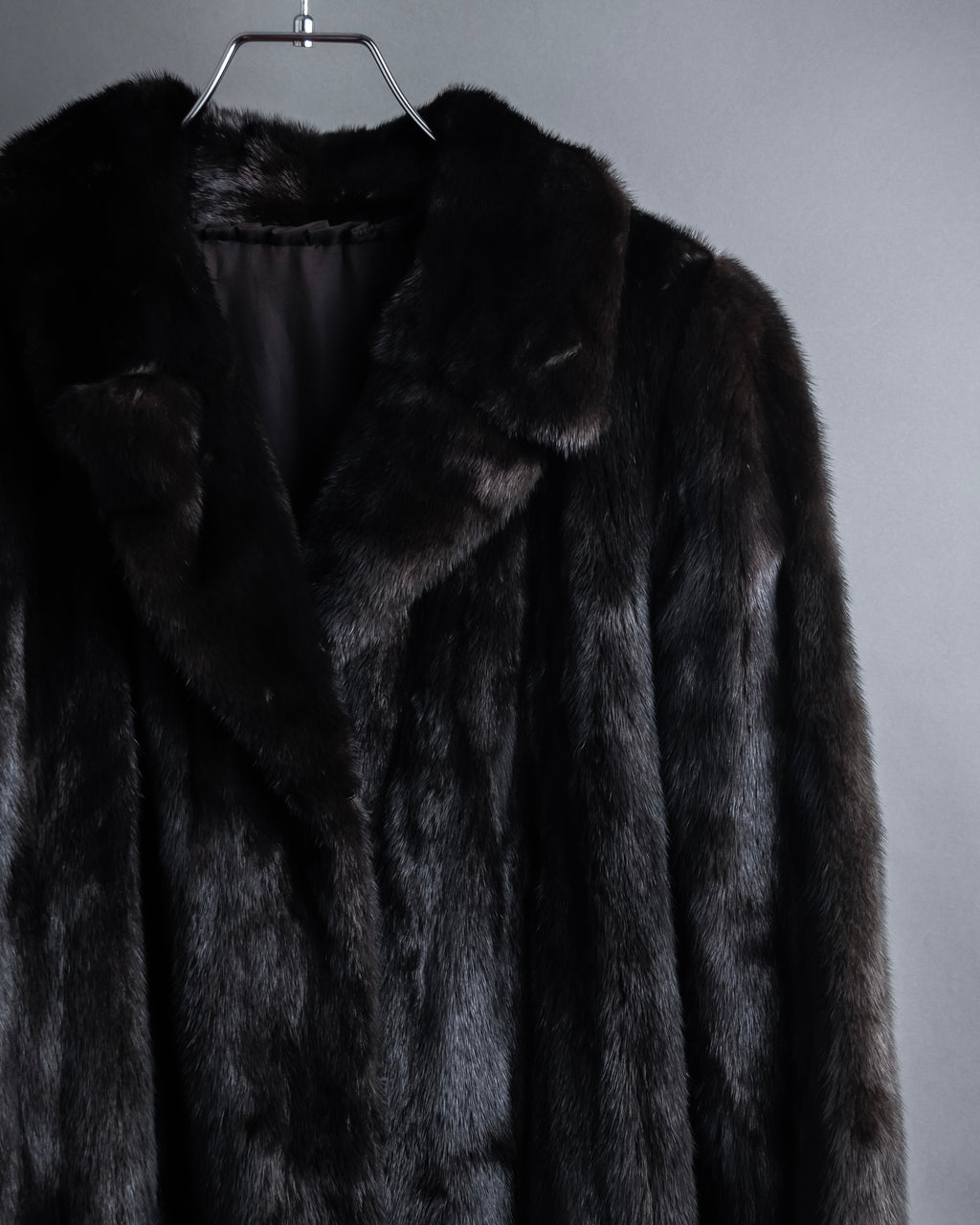 "GUCCI" Semi-custom atelier work fur long coat
