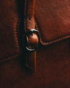 "Jean Paul Gaultier" 90's-00's Structured leather shoulder bag