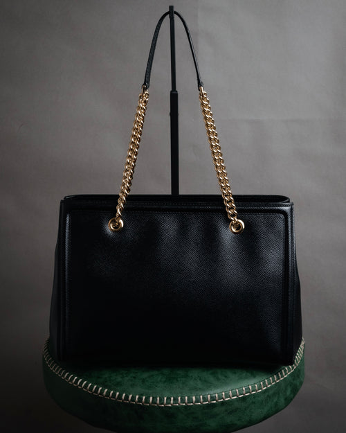 “Salvatore Ferragamo” 2010’s Vara chain leather tote bag