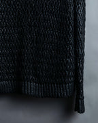 "BALENCIAGA" Cotton special low gauge summer knit