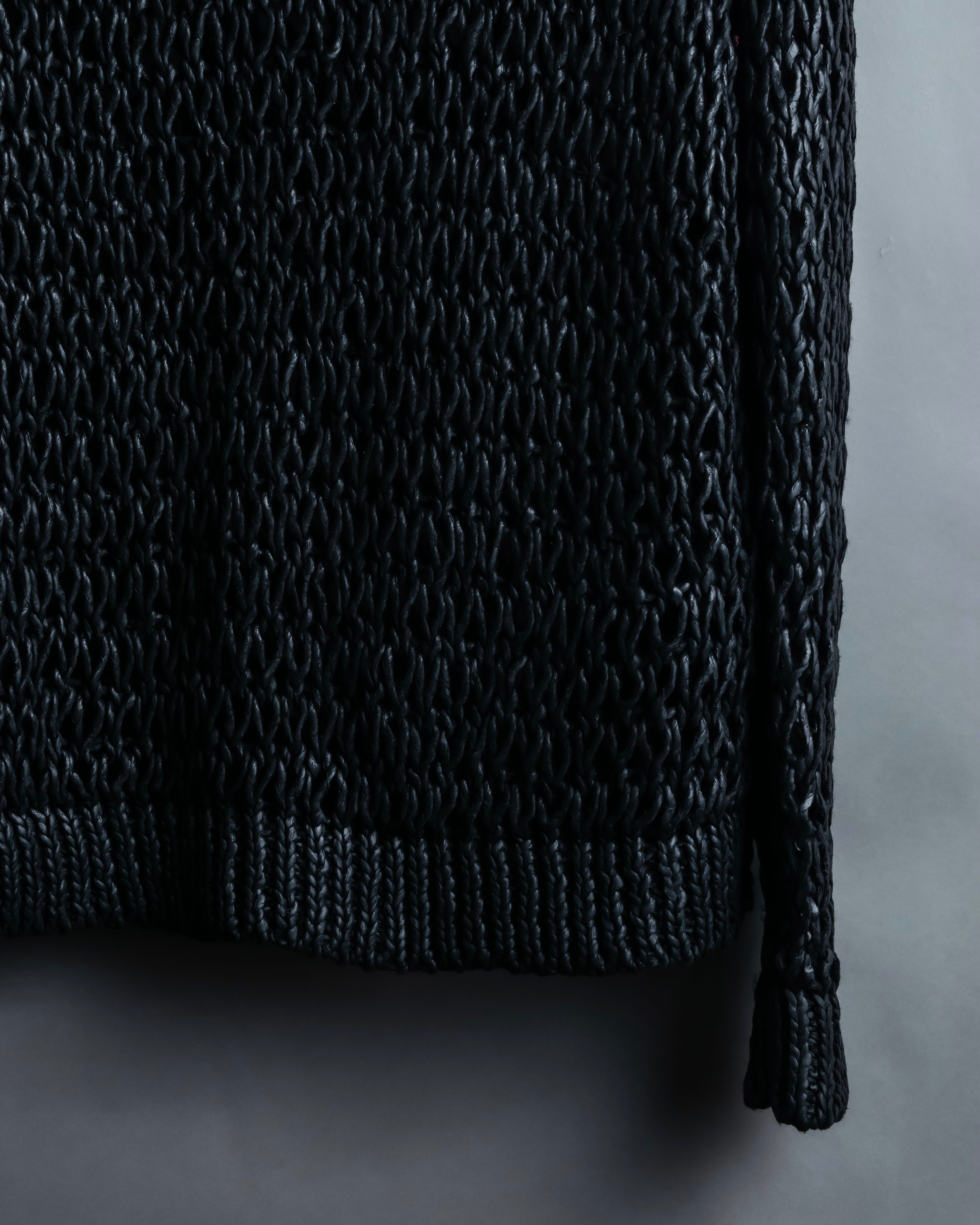 "BALENCIAGA" Cotton special low gauge summer knit