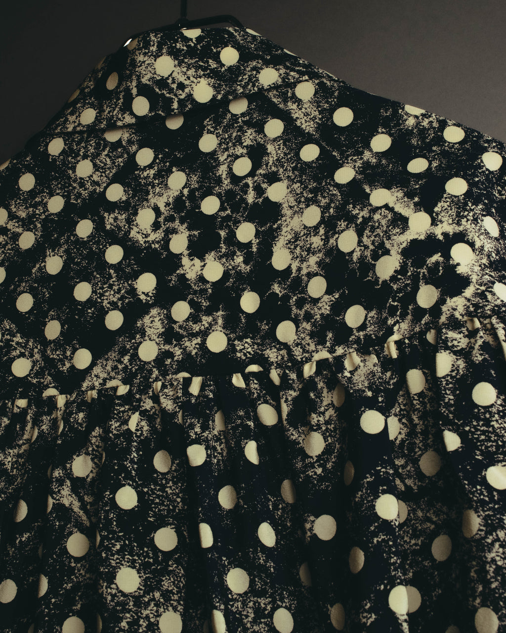 "Christian Dior" 80's-90's Elegant printed silk blouse