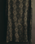 "John Rocha Chinatown" 80's Sleeveless patterned mini dress
