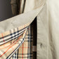 "BURBERRYS" Traditional belt design long length trench coat