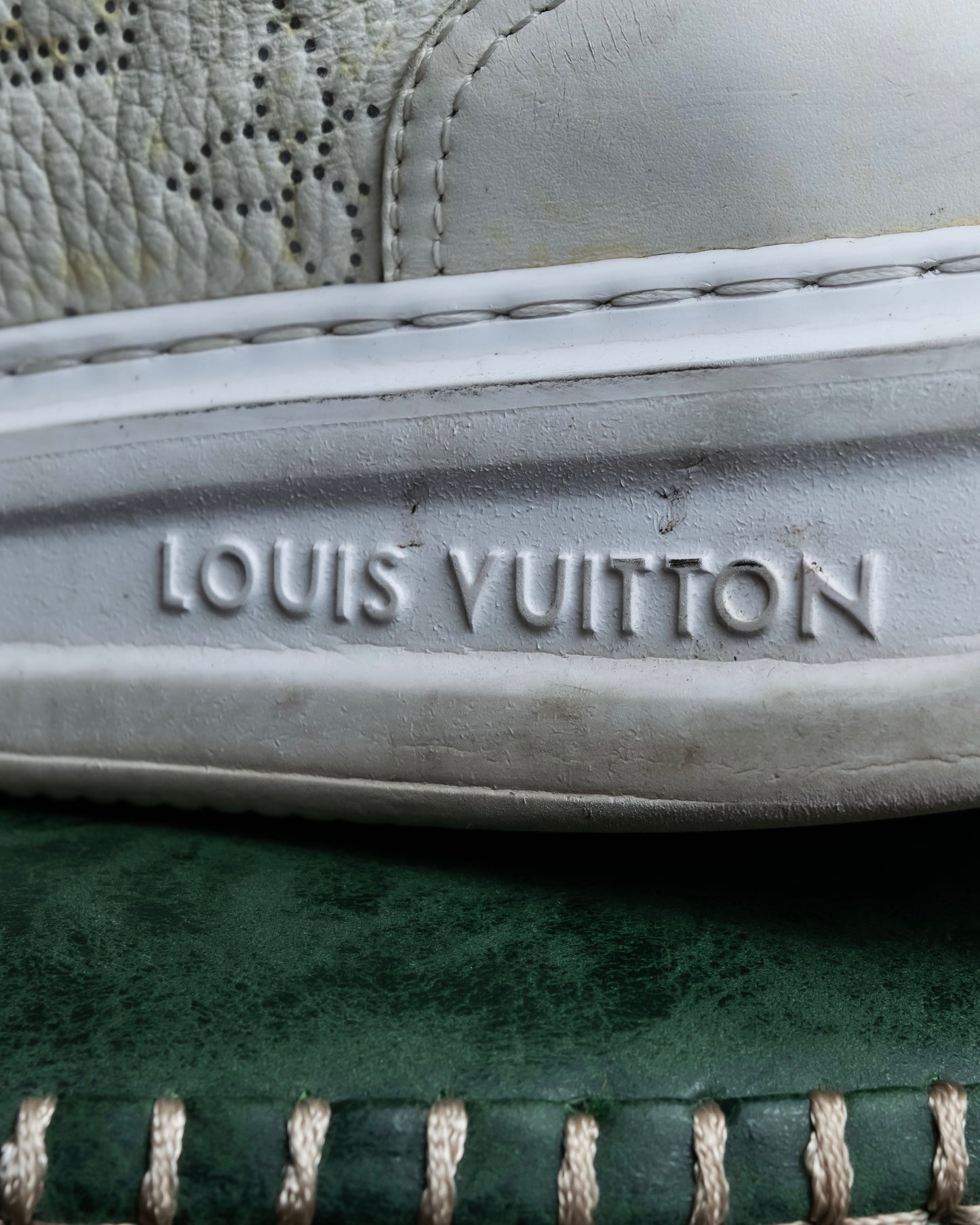 "LOUIS VUITTON" Monogrammed beverly hills line sneakers